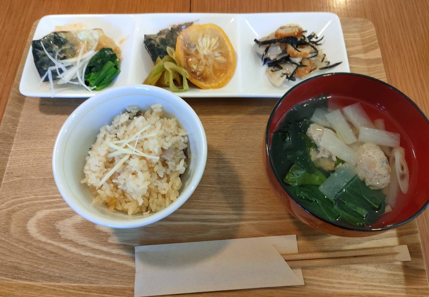 今日の料理教室は、青魚の料理です。